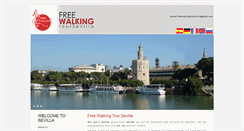 Desktop Screenshot of freewalkingtoursevilla.com